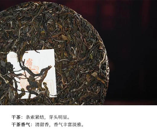 生普 | 德丰昌 2024年 巅峰 ·倚邦之巅 生茶 100g/饼 商品图2