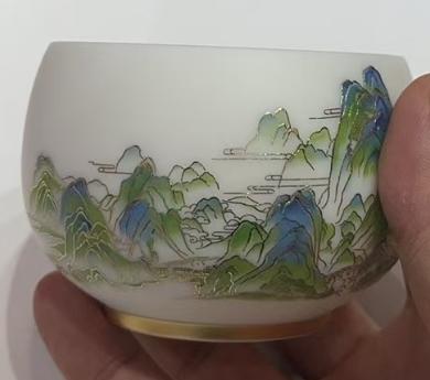 青绿江山（禅定杯） 商品图0