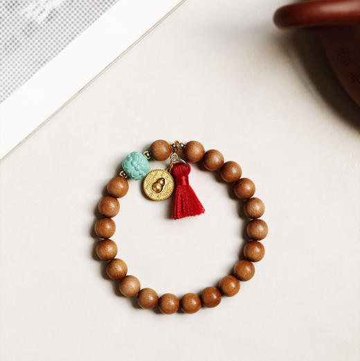 【青山特惠】8mm 20颗老山檀 原创【素盈】手串 y43 商品图3