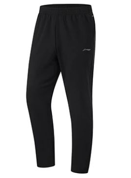 李宁健身男子速干凉爽平口卫裤AKLU145-1