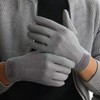 男士德绒手套防风保暖触屏手套开车骑行触屏冬季保暖加厚加绒 商品缩略图0
