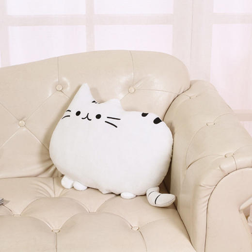 【卡通饼干猫抱枕】沙发装饰枕卡通抱枕可爱猫咪抱枕沙发靠垫办公室靠枕毛绒创意家居。ry 商品图6