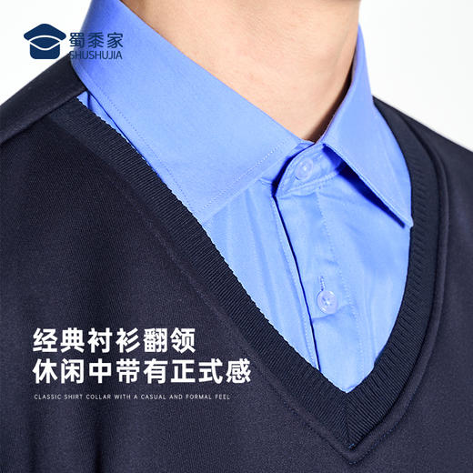 【通勤假两件毛衣】加绒保暖毛衫休闲弹力长袖打底衫MZ402 商品图6