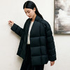 玳莎新中式立领鹅绒服女2024年冬季新款保暖磁吸扣设计感羽绒服  ED41302 商品缩略图2