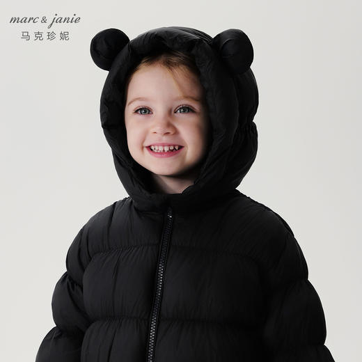 【三防】马克珍妮女童小耳朵超轻保暖羽绒服儿童冬装新款240917 商品图4
