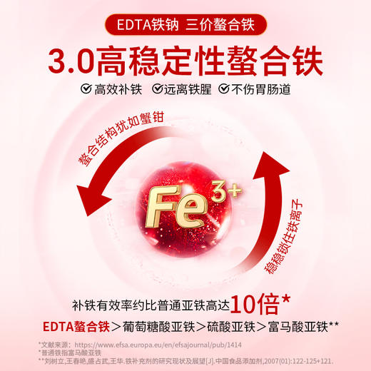 【铁饮元气包 （18岁+）优思益铁饮元素口服液体铁剂  补血养气色好喝无腥味 商品图4