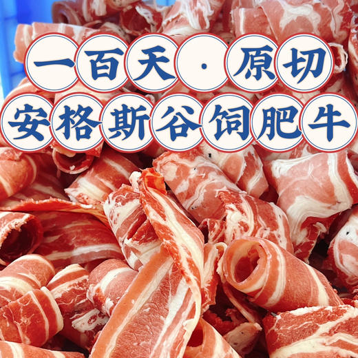 花间肥 美国谷饲安格斯肥牛片250g 商品图0