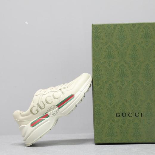 古驰-Rhyton经典老爹鞋系列情侣款鞋底厚底5cm（HC） 商品图6