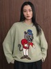 SUPERTOFU(SPTF)/WB-AW24-M003/黑豹门童 手绘图案 针织衫 商品缩略图0