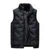 【新款DHD】大依优型大码男装立领棉马甲简约休闲宽松外套男坎肩背心上衣男士 商品缩略图1