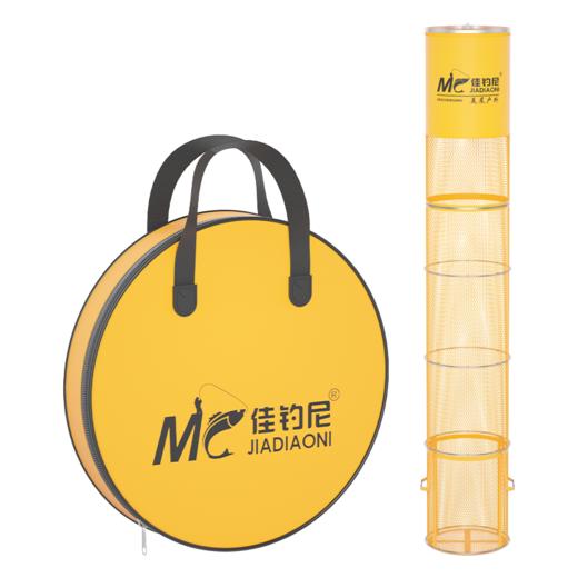 佳钓尼黄色双圈鱼护速干钓鱼鱼护网鱼护包黑坑渔护渔网加厚 商品图6