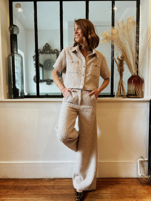 Ginette Garde ADELE系列长裤-米白色 商品图3