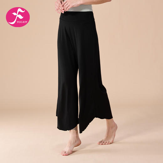 一梵新款音乐流浮云瑜伽长裤中式美学舞蹈阔腿休闲瑜伽裤子 商品图7