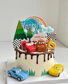 汽车总动员-生日蛋糕