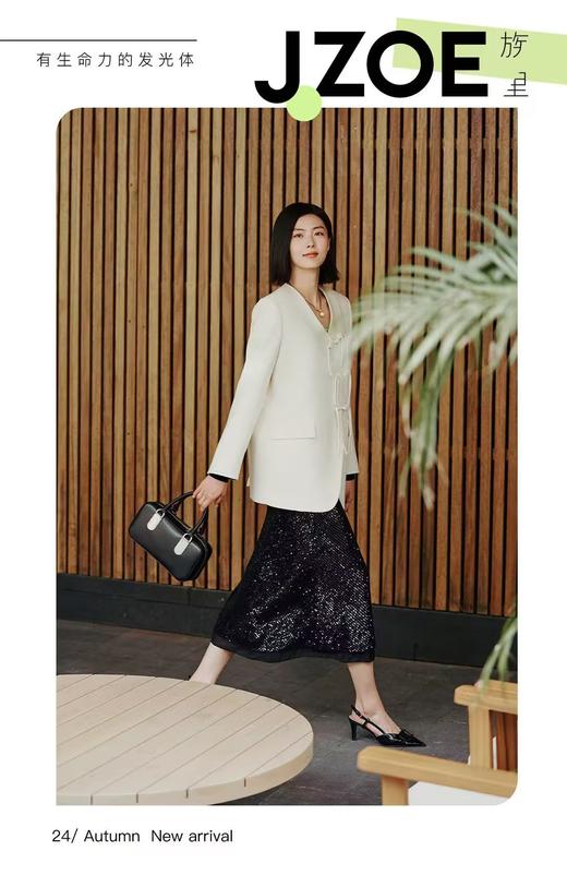 族里J.ZOE女装 时尚中式西装外套9E33W7457 商品图1