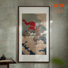 太铜 手工錾刻 铜雕画《福禄齐天》客厅玄关画沙发背景墙装饰画 商品缩略图2