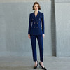 IWY/藏青色高端职业套装女气质高级感干练英伦风商务经理职场工装CP1934 商品缩略图0