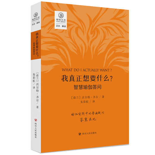 瑜伽文库•我真正想要什么？——智慧瑜伽答问/正念系列 商品图0