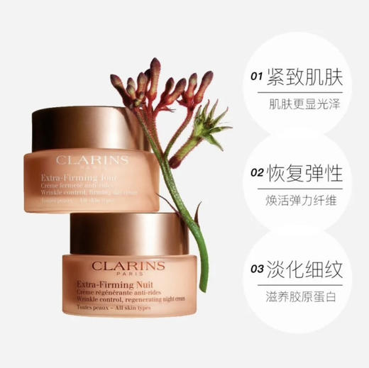 娇韵诗弹簧霜面霜日晚霜 弹力日霜50ml + 晚霜50ml一套 紧致抗皱 商品图8