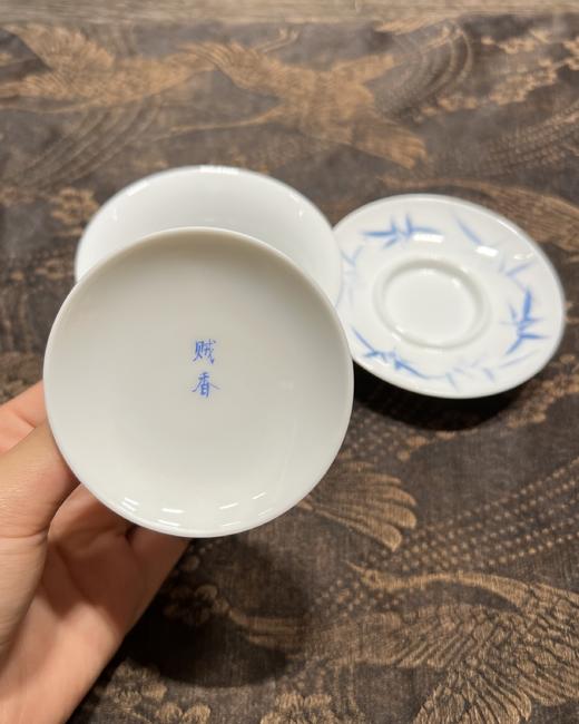 贼香青花款盖碗 商品图1