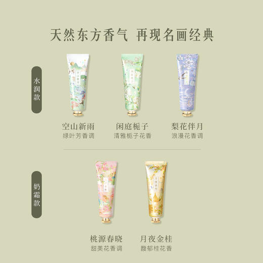 【故宫香氛】自然之境名画香氛护手霜礼盒博物馆文创生日礼物伴手礼 商品图1