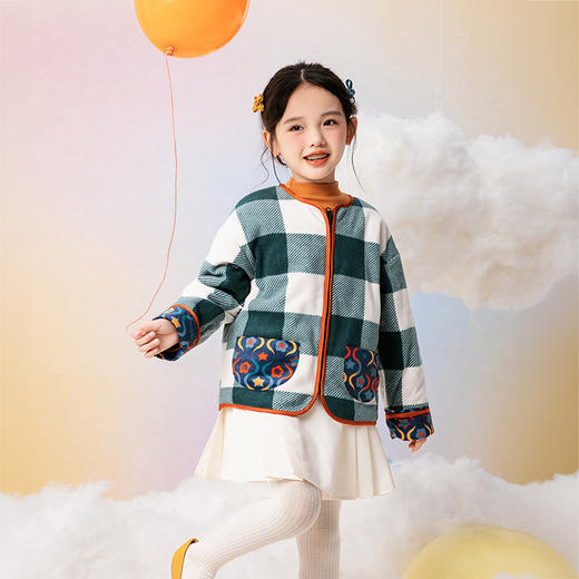 年衣童装新中式男童唐装上衣2025年早秋新款短款摇粒绒外套两面穿 商品图12