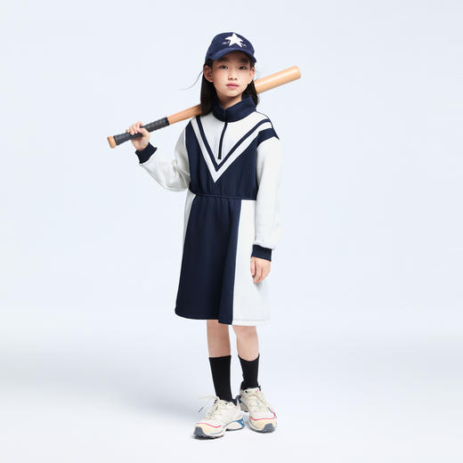 女童长袖连衣裙秋季新款安奈儿童装EG433516 商品图3