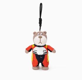 小熊汉斯W赤光侠客赛车手挂件