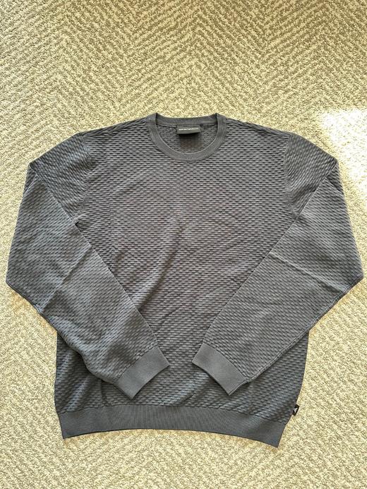Emporio Armani老钱风提花工艺毛衣针织衫 商品图6
