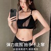 性感镂空内衣无海绵超薄款内衣女大胸显小无钢圈承托防下垂收副乳抹胸性感文胸 商品缩略图4