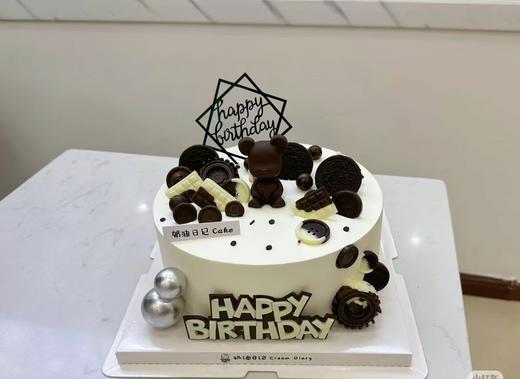 小黑熊巧克力-生日蛋糕 商品图0