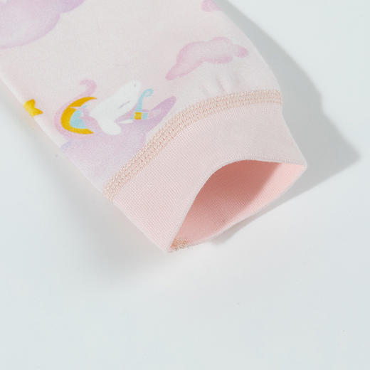 贝贝怡童装儿童前开连体衣全棉2024新款宝宝睡衣爬服秋纯棉连身衣ZB3DL040 商品图7