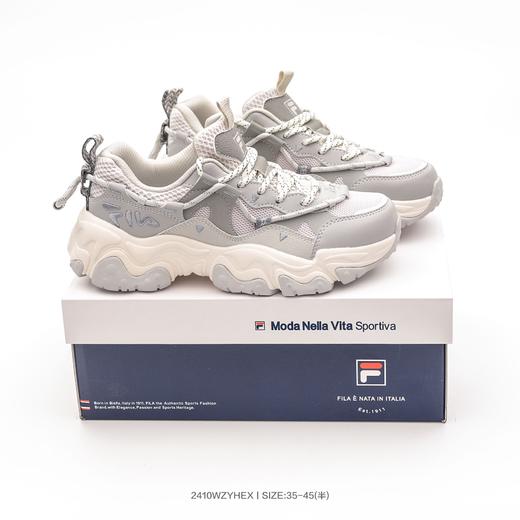 FILA斐乐情侣款老爹鞋女鞋鞋新款复古百搭运动鞋 商品图0