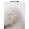 MAXRIENY2024时尚女士连帽收腰中长款加厚保暖冬季冬羽绒服大毛领(货号:MF85DC754) 商品缩略图1