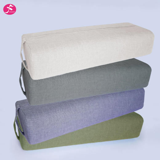 一梵瑜伽孕妇抱枕亚麻棉混纺72*30*14CM/个 商品图2