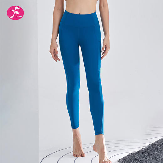 一梵经典简约瑜伽裤 深灰色/科技蓝【K1098-K1099】 商品图4