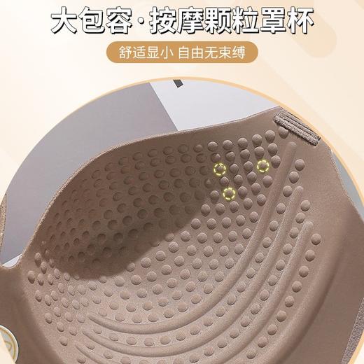 大胸专用内衣 大码无痕内衣女薄款大胸显小聚拢文胸上托收副乳调整型一片式大码胸罩 商品图2