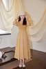 amadella 姜黄色针织拼接式连衣裙 19094 商品缩略图4