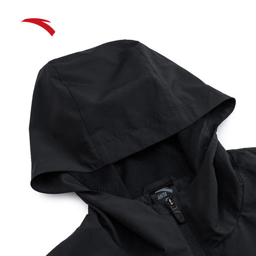 安踏外套男运动户外训练防风梭织休闲百搭运动连帽上衣152447626 商品图1