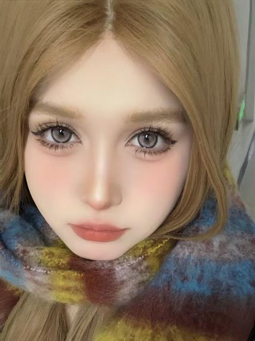 【大直径】MOREA-落霞来信棕-14.5mm 【年抛 0-1000度 含525/575】 商品图1