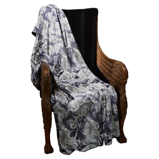 唐顿庄园柔绒毯 商品图5