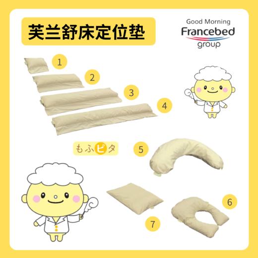 FranceBeD日本芙兰舒多功能全套体位垫定位垫预防压疮防褥疮分散压力改善关节僵硬足下垂胃食道反流专业垫居家翻身护理7件套体位管理 商品图0