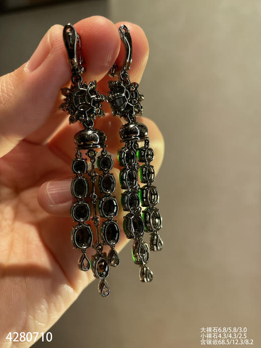 4280710 ，蛋面耳坠。具体价格微信咨询 商品图7