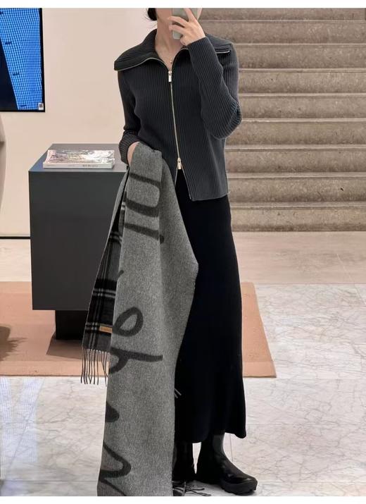 小禾！松弛且高及｜翻领/立领 羊毛花纱针织开衫毛衣【包邮/清仓不退换。 商品图6