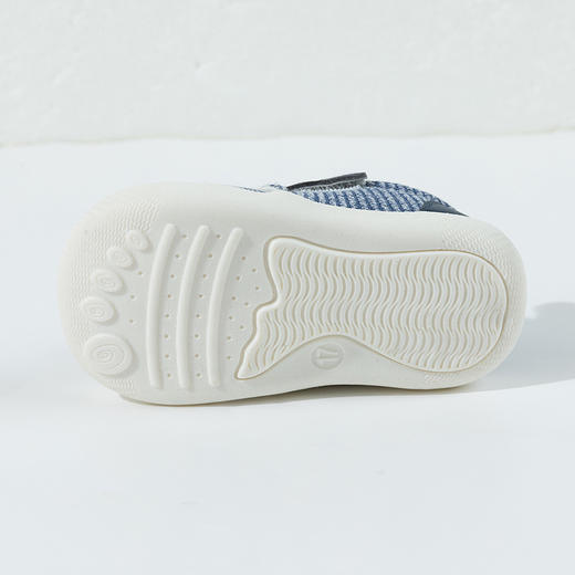 贝贝怡加绒秋冬新款男女宝宝学步鞋魔术贴柔软轻便包头鞋防踢鞋ZB4DX017 商品图10