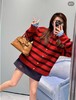 miu家敲好看的红色条纹羊毛毛衣开衫！ 商品缩略图8