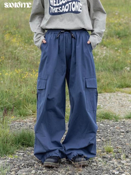 早乙女惠子saotome/STMCK243199/廓形工装气球裤 商品图0
