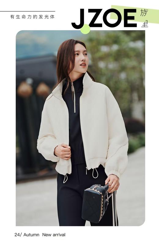 族里J.ZOE女装 时尚棉衣9E33M0467 商品图3