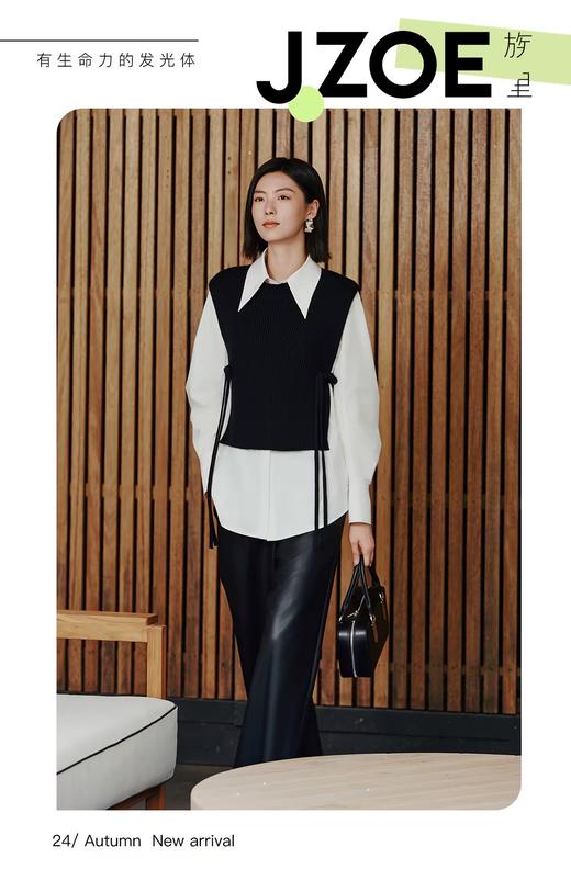 族里J.ZOE女装 马甲衬衫两件套9E33A1335 商品图0