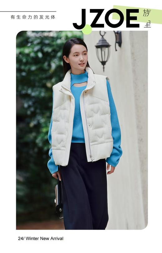 族里J.ZOE女装 时尚马甲9E41Y4615 商品图1